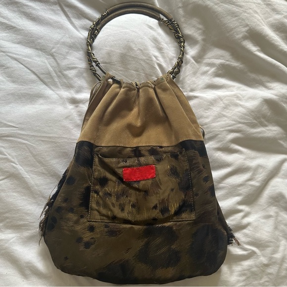 Authentic Vintage Valentino Garavani Suede Fringe Bag - Picture 9 of 11